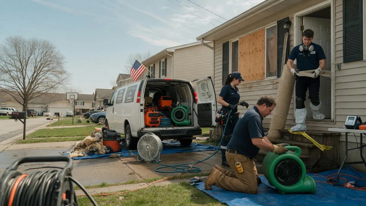 Water Damage Restoration in New Philadelphia, OH near me